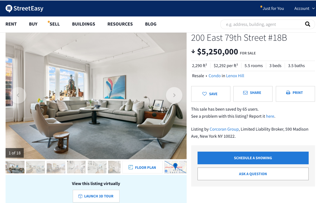 Best websites for buying a coop, condo or brownstone in NYC